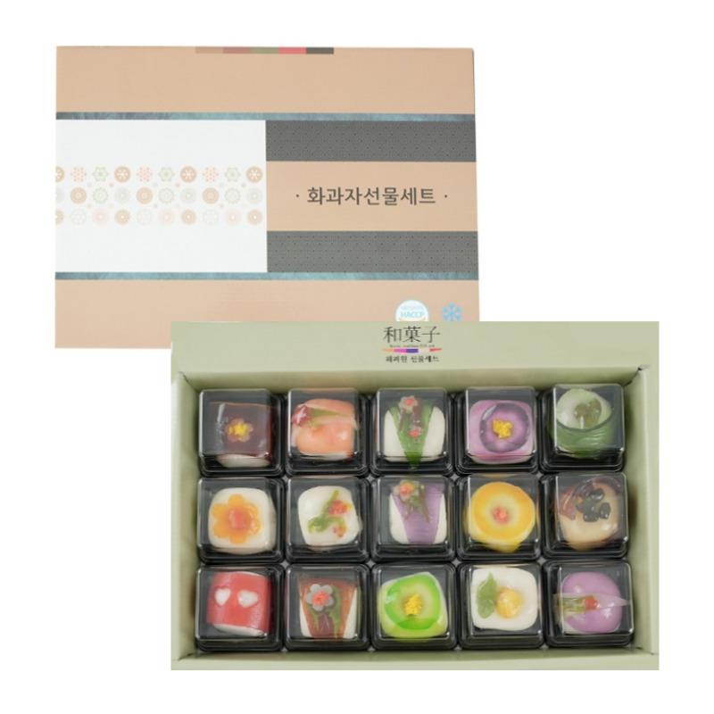수제 화과자 선물세트 백앙금 화과자 15구 설 추석 명절