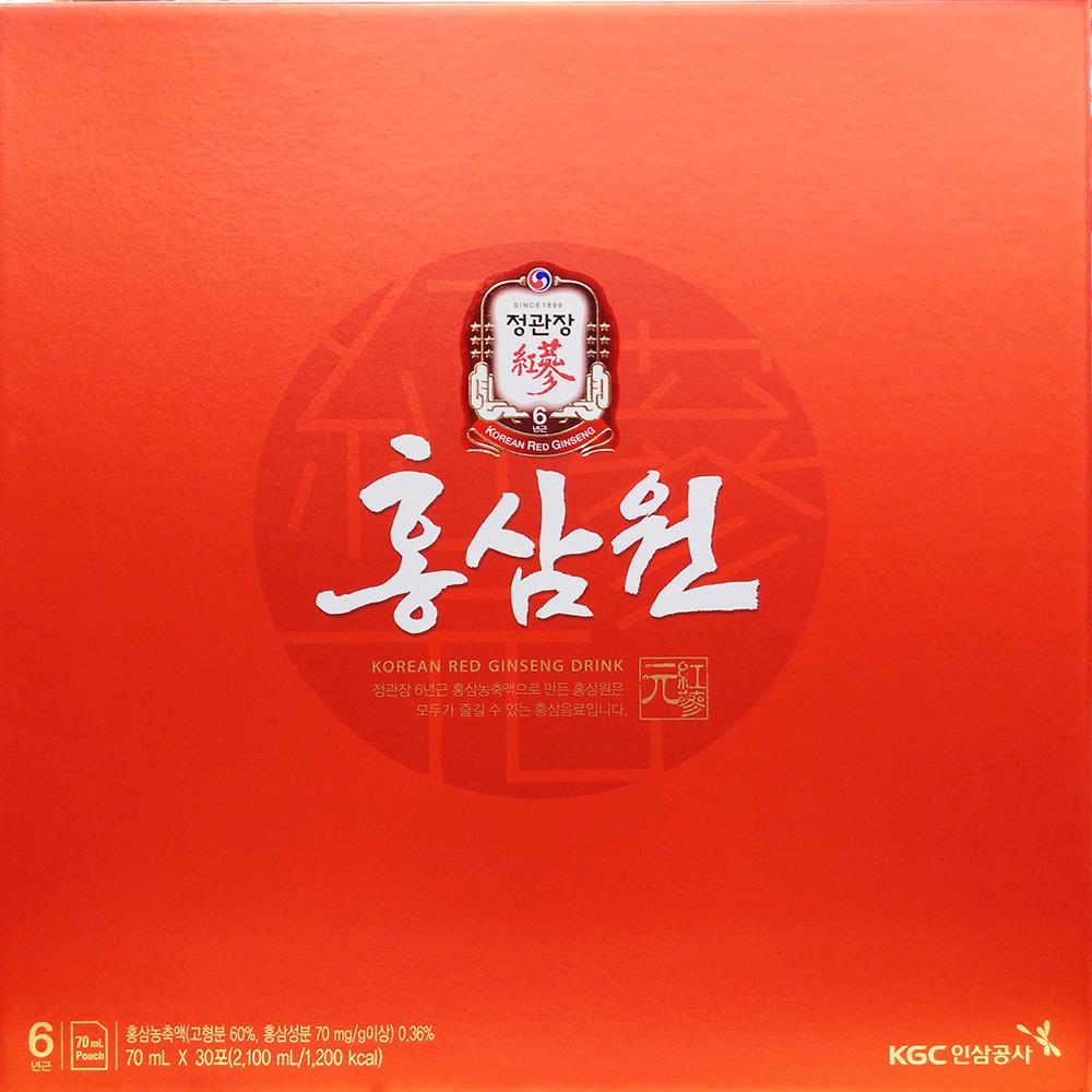 정관장 홍삼선물세트 홍삼원70ml x 30포 어버이날 스승의날