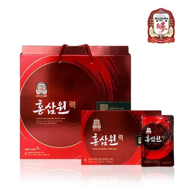 정관장 홍삼액 홍삼원력 50ml 30포 명절 추석 선물세트