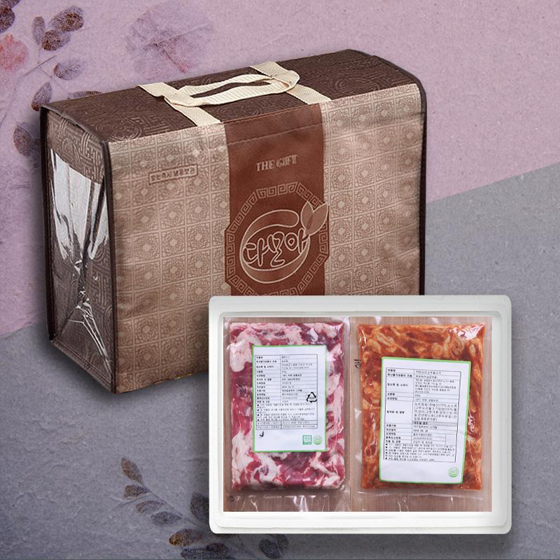 명절 선물세트 무항생제 오리로스 오리불고기 세트 3kg